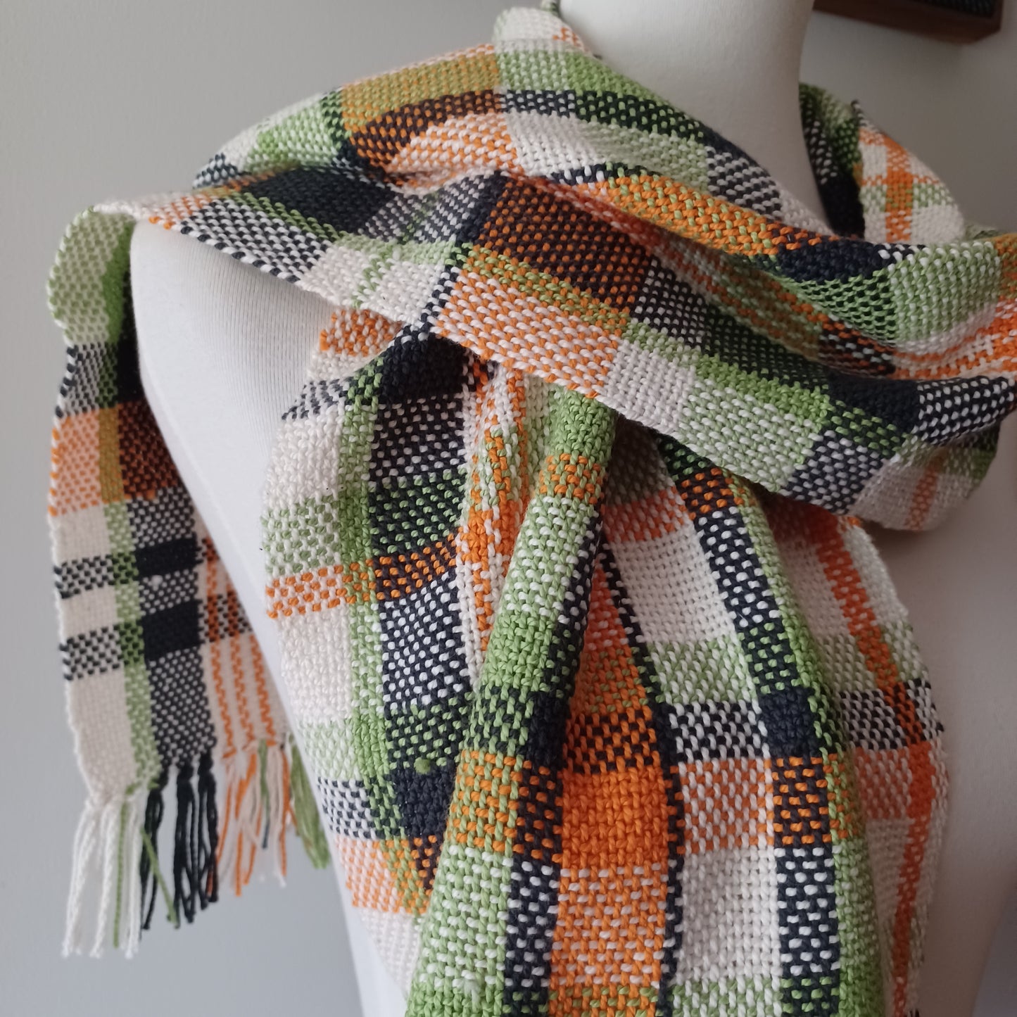 Halloween Plaid Scarf