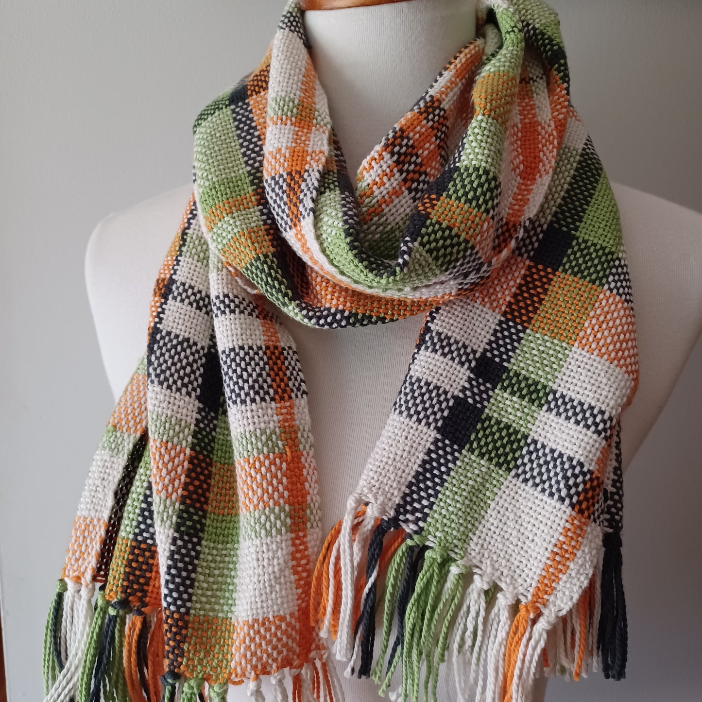 Halloween Plaid Scarf